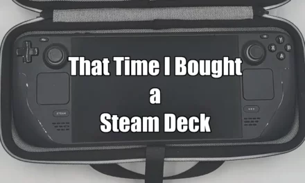That time I bought a Steam Deck